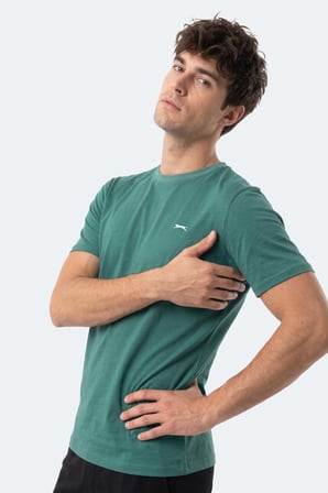 Slazenger NOTRON I Erkek  Yeşil Tişört