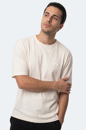 Slazenger KODEX Erkek  Ekru Tişört