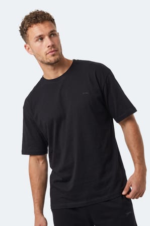 Slazenger KODEX Erkek  Siyah Tişört