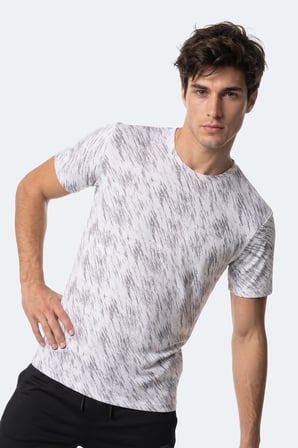 Slazenger HADY I Erkek  Beyaz Tişört