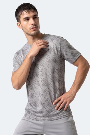 Slazenger HADY I Erkek  Gri Tişört