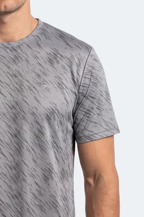 Slazenger HADY I Erkek  Koyu Gri Tişört