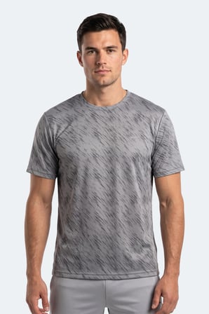 Slazenger HADY I Erkek  Koyu Gri Tişört