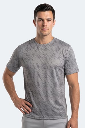 Slazenger HADY I Erkek  Koyu Gri Tişört