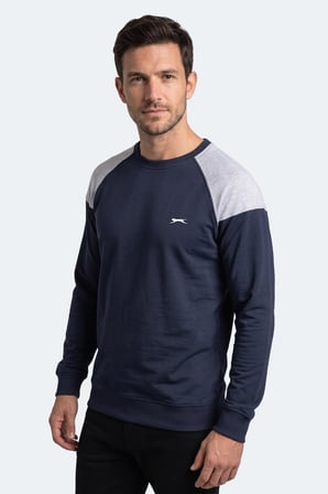 Slazenger MADE Erkek  Lacivert Sweatshırt