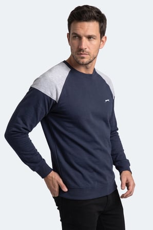 Slazenger MADE Erkek  Lacivert Sweatshırt