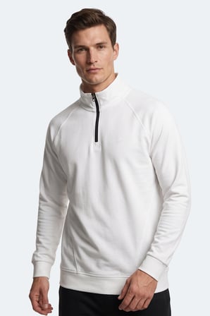 Slazenger MALIKA Erkek  Ekru Sweatshırt