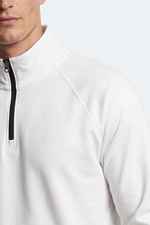 Slazenger MALIKA Erkek  Ekru Sweatshırt