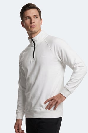Slazenger MALIKA Erkek  Ekru Sweatshırt