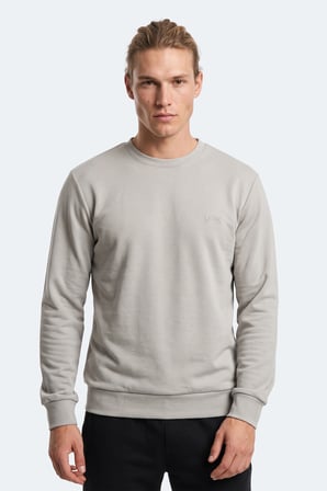 Slazenger KINAL I Erkek  Gri Sweatshırt