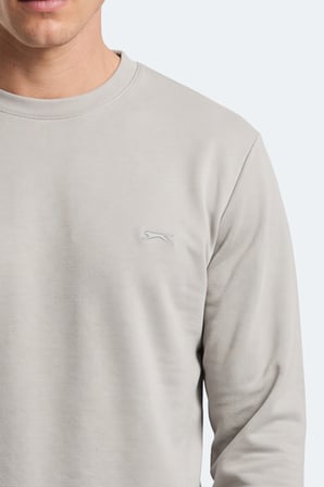 Slazenger KINAL I Erkek  Gri Sweatshırt