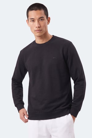 Slazenger KINAL I Erkek  Siyah Sweatshırt