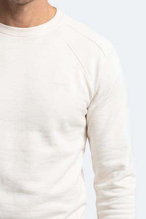 Slazenger KOVAN I Erkek  Beyaz Sweatshırt