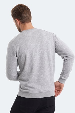 Slazenger KOVAN I Erkek  Gri Sweatshırt