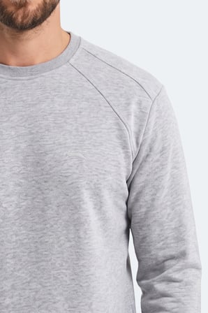 Slazenger KOVAN I Erkek  Gri Sweatshırt