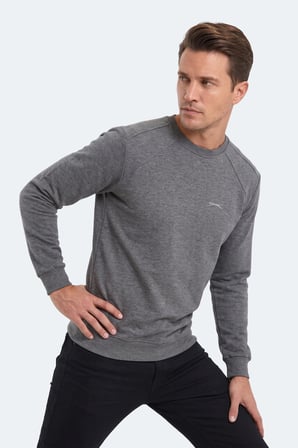 Slazenger KOVAN I Erkek  Antrasit Sweatshırt