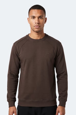Slazenger KOVAN I Erkek  Kahve Sweatshırt