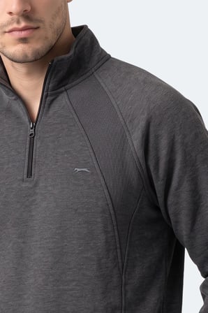 Slazenger MAVON I Erkek  Antrasit Sweatshırt