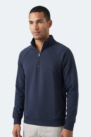 Slazenger MAVON I Erkek  Lacivert Sweatshırt