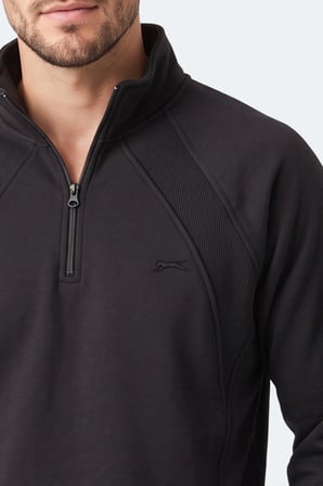 Slazenger MAVON I Erkek  Siyah Sweatshırt
