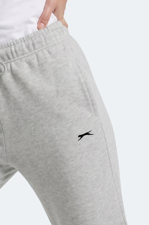 Slazenger MONESA I Kadın Bol Paça Gri Eşofman Altı