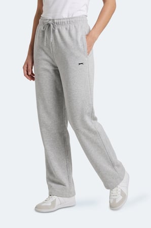 Slazenger MONESA I Kadın Bol Paça Gri Eşofman Altı