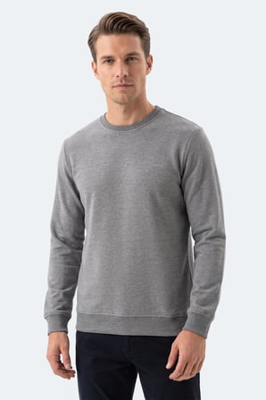 Slazenger MARLON I Erkek  Koyu Gri Sweatshırt