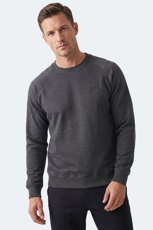 Slazenger MARLON I Erkek  Antrasit Sweatshırt