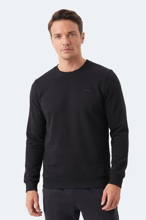 Slazenger MARLON I Erkek  Siyah Sweatshırt