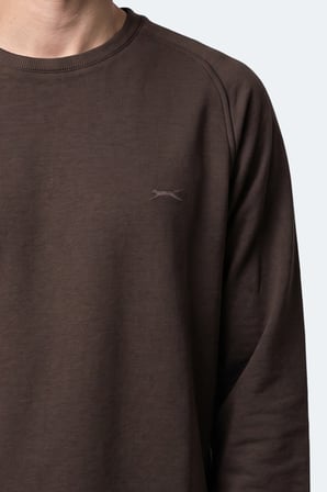 Slazenger NADAV Erkek  Kahve Sweatshırt
