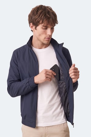 Slazenger HANG Erkek  Lacivert Mont & Kaban