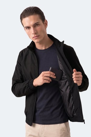 Slazenger HANG Erkek  Siyah Mont & Kaban