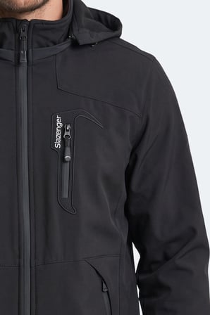 Slazenger HADIL Erkek  Siyah Mont & Kaban