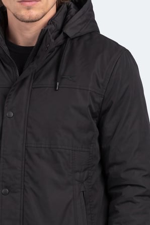 Slazenger HARVE I Erkek  Siyah Mont & Kaban