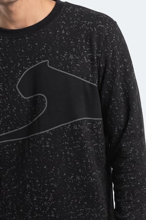 Slazenger GALLO Erkek  Siyah Sweatshırt