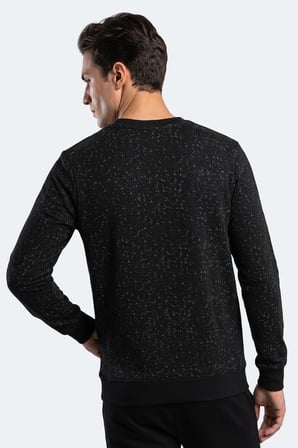 Slazenger GALLO Erkek  Siyah Sweatshırt