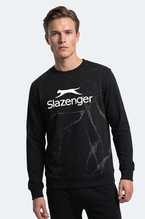 Slazenger GANG Erkek  Siyah Sweatshırt
