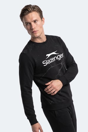 Slazenger GANG Erkek  Siyah Sweatshırt