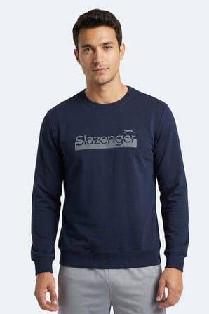 Slazenger GARAGE Erkek  Lacivert Sweatshırt