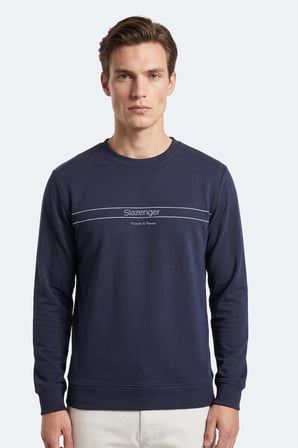 Slazenger GARRET Erkek  Lacivert Sweatshırt