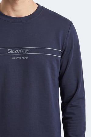 Slazenger GARRET Erkek  Lacivert Sweatshırt