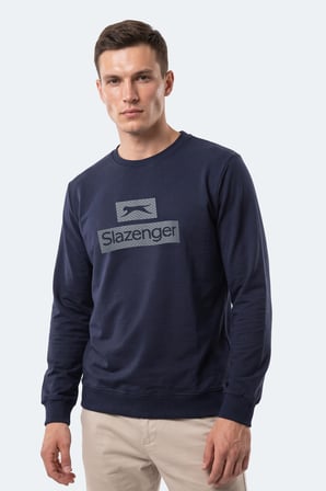Slazenger GARVAN Erkek  Lacivert Sweatshırt