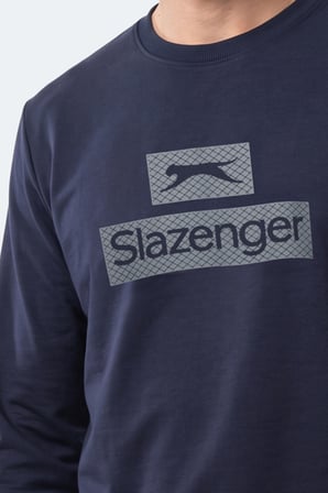 Slazenger GARVAN Erkek  Lacivert Sweatshırt
