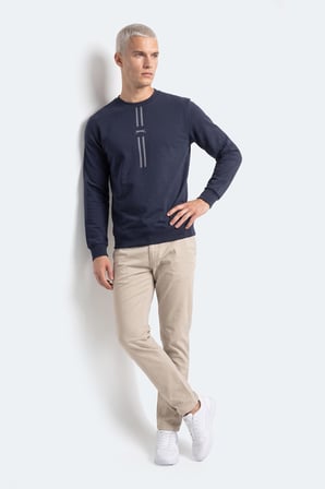 Slazenger GABINO I Erkek  Lacivert Sweatshırt