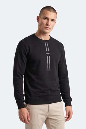 Slazenger GABINO I Erkek  Siyah Sweatshırt