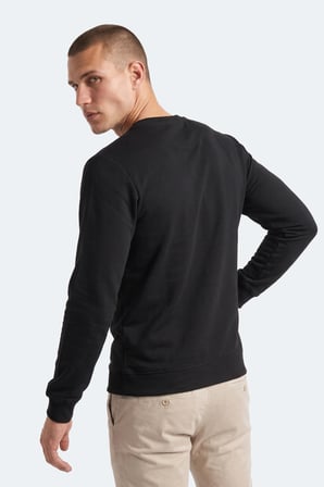 Slazenger GABINO I Erkek  Siyah Sweatshırt