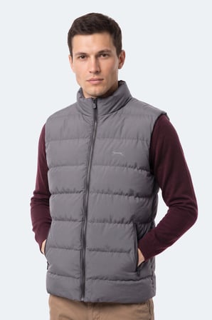 Slazenger ZANE I Erkek  Koyu Gri Yelek