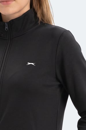 Slazenger RIVORA Kadın  Siyah Sweatshırt