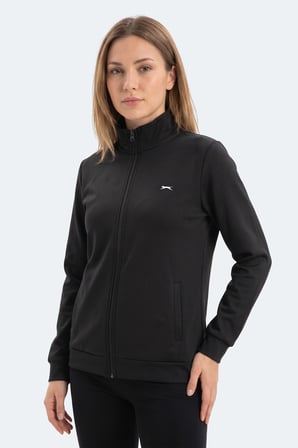 Slazenger RIVORA Kadın  Siyah Sweatshırt