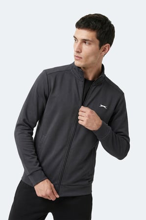 Slazenger RONAN Erkek  Koyu Gri Sweatshırt